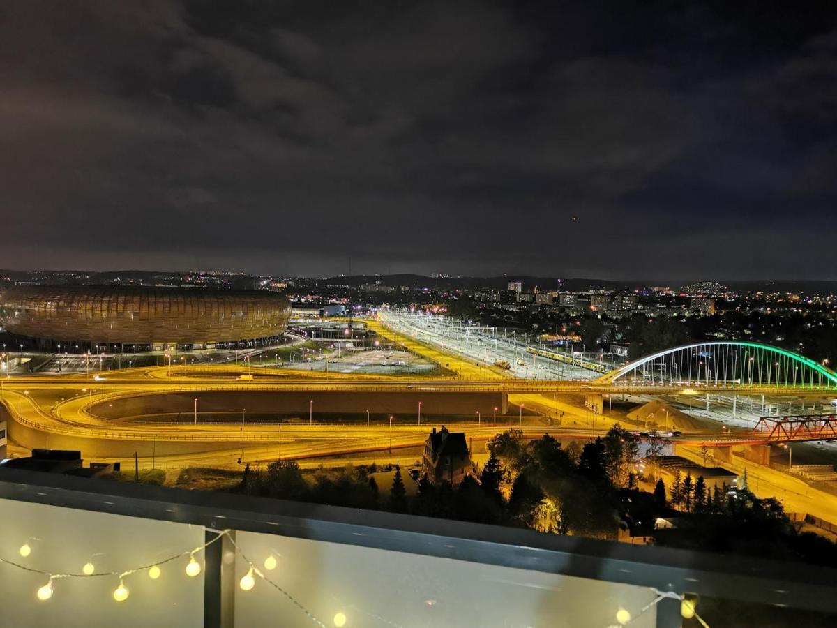 Apartament Przy Bursztynowym Stadionie Gdańsk Eksteriør billede
