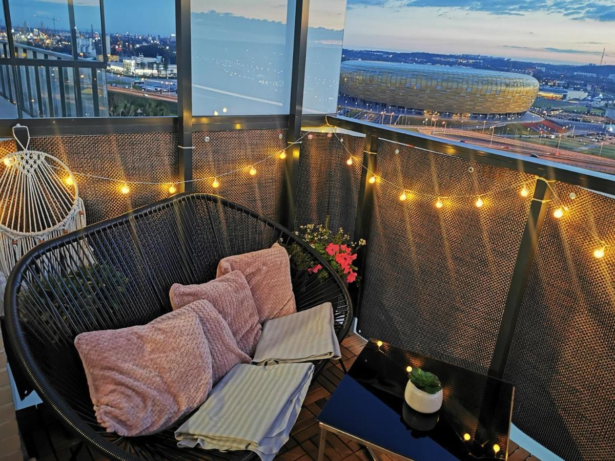 Apartament Przy Bursztynowym Stadionie Gdańsk Eksteriør billede