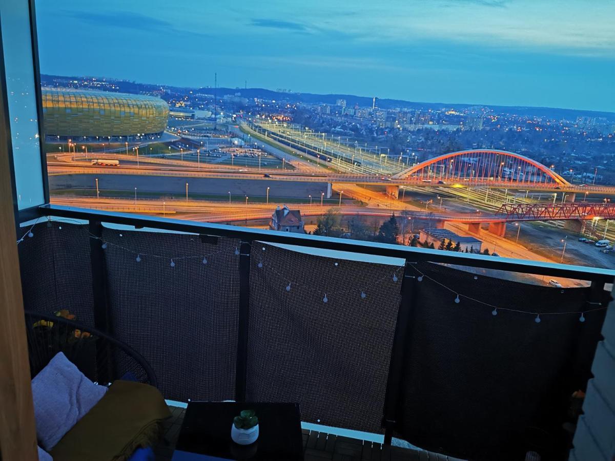 Apartament Przy Bursztynowym Stadionie Gdańsk Eksteriør billede